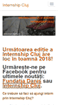 Mobile Screenshot of internshipcluj.ro